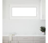vidaXL Ventana de sótano "RISOR" 120x60cm oscilobatiente DIN izquierda, ventana de salida, ventana de tolva, ventana en el sótano, pozo de ventana