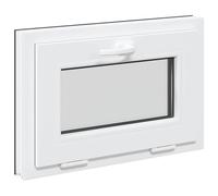 vidaXL Ventana de sótano RISOR 60 x 40 cm PVC y Vidrio