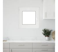 vidaXL Ventana de sótano "RISOR" 60x60 cm oscilobatiente DIN izquierda