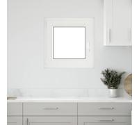 vidaXL Ventana de sótano "RISOR" 60x60 cm oscilobatiente DIN izquierda