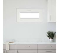 vidaXL Ventana de sótano RISOR 80x40 cm oscilobatiente 3 Cristales, Ventana de Salida, Ventana de tolva, Ventana en el sótano, Pozo de Ventana