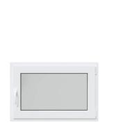 vidaXL Ventana de sótano "RISOR" 90x70 cm oscilobatiente DIN derecha blanca