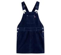 vidaXL Vestido Infantil Ropa de Niños con Tirantes Bolsillos Pana Azul Marino 104