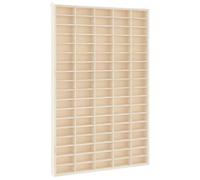 vidaXL Vitrina de Madera para coleccionistas con 90 Compartimentos 50,5x4,