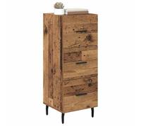 vidaXL Armario moderno para el salón, estantería para decorar el hogar, armario rectangular, unidad interior minimalista y contemporánea con cajones prácticos