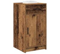 vidaXL Vitrina Madera Vieja 40 x 40.5 x 75 cm Madera contrachapada, Aparador Moderno, solución de Almacenamiento Chic, Mueble Duradero, diseño Rectangular, Organiza tu Sala funcionalmente
