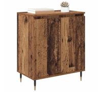 vidaXL Vitrina Madera Vieja 60 x 35 x 70 cm Madera contrachapada, Diseño Elegante de aparador, Almacenamiento Moderno para Sala, Armario Compacto versátil, Mueble Minimalista