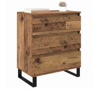 vidaXL Vitrina Madera Vieja 60 x 35 x 70 cm Madera contrachapada, Sideboard Moderno, Rectangular, Elegante Almacenamiento, Unidad Interior versátil, organización práctica