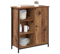 vidaXL Vitrina Madera Vieja 70 x 30 x 80 cm Madera contrachapada, Aparador Moderno para Comedor, soluciones de Almacenamiento rectangulares, Mueble Duradero y útil