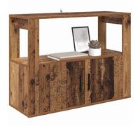 vidaXL Vitrina Madera Vieja 80 x 30 x 60 cm Madera contrachapada, Salón, aparador Rectangular, solución Moderna, Amplio Espacio, Elegante Mueble, organización versátil en casa