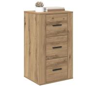 vidaXL Vitrina Roble Artisan 40 x 33 x 70 cm Madera contrachapada