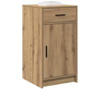 vidaXL Mueble Compacto de Roble Artesanal con estantes Ajustables | Diseño Moderno para el Comedor y Entrada | Almacenamiento Amplio en cajones | Madera aglomerada | Cuidado fácil | Soluciones de mue