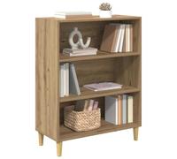 vidaXL Vitrina Roble Artesanal 69,5 x 32,5 x 90 cm, Sideboard contemporáneo para el salón, Elegante, con Gran Capacidad, ¡solución práctica para el Almacenamiento