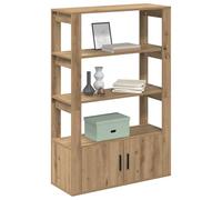 vidaXL Armario lateral - Mueble de almacenamiento moderno para comedor, rectangular y minimalista, de madera, diseñado para decorar tu hogar con estilo