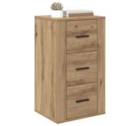 vidaXL Vitrina Roble Artisan 40 x 33 x 70 cm Madera contrachapada