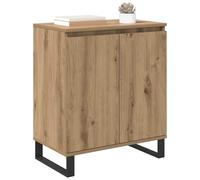 vidaXL Vitrina Roble Artesanal 60 x 35 x 70 cm Madera contrachapada, Aparador Moderno, Unidad Rectangular de Almacenamiento, organización eficaz, mobiliario Elegante y Duradero