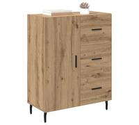 vidaXL Vitrina Roble Artisan 69,5 x 34 x 90 cm