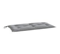 vidaXL VXL Cojín Para Banco De Jardín Tela Gris 100X50X7 Cm