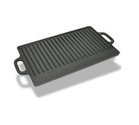vidaXL XL BBQ Barbacoa Placa de Parrilla de Hierro Fundido Disco Reversible