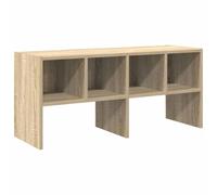 vidaXL Zapatero apilable Roble Sonoma 89,5x30x40 cm