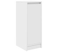 vidaXL Zapatero Blanco 29,5x34x76 cm Madera de ingeniería, Zapatero, Estante para Zapatos, Armario para Zapatos, Zapatero