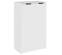 vidaXL Zapatero blanco, 59 x 35 x 100 cm, material de madera