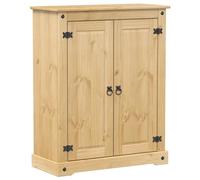 vidaXL Mueble Zapatero Corona Madera Maciza de Pino 86x38,5x108 cm, Mueble Zapatero, Armario de Zapatos, estantería de Zapatos, Armario Zapatero