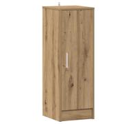 vidaXL Mueble Zapatero de Madera Vieja 32x35x92 cm, Armario de Zapatos con 6 Estantes y Puerta