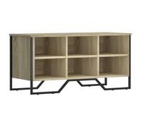 vidaXL Zapatero de Madera de ingeniería Roble Sonoma 90x38x45,5 cm, Mueble Zapatero, Armario de Zapatos, Estante de Zapatos, Armario Zapatero