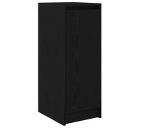 vidaXL Zapatero de Madera de Roble Negro 29,5x34x76 cm, Zapatero, Estante para Zapatos, Armario para Zapatos, Zapatero, Armario para Guardar Zapatos