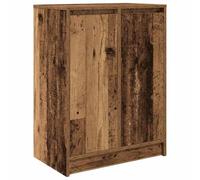 vidaXL Zapatero de Madera Vieja 57x34x76 cm Madera de ingeniería, Zapatero, Estante para Zapatos, Armario para Zapatos, Zapatero