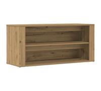 vidaXL Zapatero Madera de ingeniería Roble Artisan 100x35x45 cm