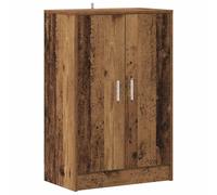 vidaXL Mueble zapatero madera de ingeniería envejecida 60x35x92 cm