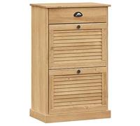 vidaXL Zapatero Vigo Madera Maciza de Pino 60x35x96 cm