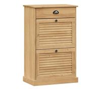 vidaXL Zapatero Vigo de madera maciza de pino 60x35x96 cm