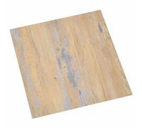 vidaXL Zelfklevende Vloerplanken - Bruin in Grijs, 30,5 x 30,5 cm, 20 st