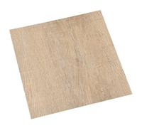 vidaXL Zelfklevende Vloerplanken Donkerbruin Grijs, 30,5 x 30,5 cm