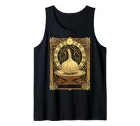 Vidente del Pecado Haft Un año Nuevo Saludable Camiseta sin Mangas
