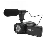 Video Camera Vidorchor, 1080p 16MP Vlogging Camera Recorder 2.4 Pulgadas IPS Touch Screen 16x Zoom Video de Video Digital Grabación DV con Self Timer, Lente Gran Angular