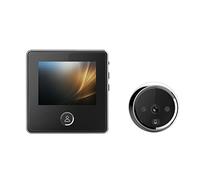 Video Doorbell Camera, 3 Inch LCD Display Build-in Battery Video Door Phone Long Time Standby HD 720P Visual Doorbell Peephole Viewer,Smart Home Devices