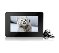 Video Doorbell Camera, 4.3 Inch Peephole Door Viewer Doorbell Camera 120° LCD 100W Pixels Smart Electronic Cat Eye Door Camera Outdoor Monitor,Smart Home Devices