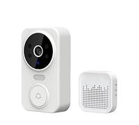 Video Doorbell Camera, Visual Video Door Bell Two-Way Intercom Security System Home Monitor Visual ligent Doorbell Infrared Night Vision,Smart Home Devices