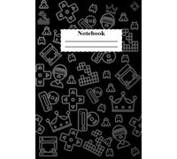 Video Game inspired Composotion Notebook: Wide Notebook | notebook | video game notebook | kids notebook