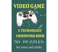 Video game & Technology crossword puzzle book