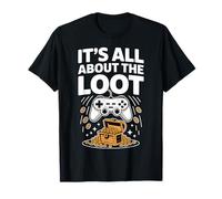 Video Game Treasure Chest Gamer Role It's All About The Loot Camiseta