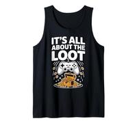 Video Game Treasure Chest Gamer Role It's All About The Loot Camiseta sin Mangas