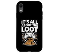Video Game Treasure Chest Gamer Role It's All About The Loot Carcasa para iPhone XR