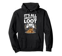 Video Game Treasure Chest Gamer Role It's All About The Loot Sudadera con Capucha