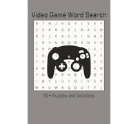 Video Game Word Search Puzzle Book: Word Searches with Easy to Read Print about Video Games, Characters , Items, and More | 6x9 inches, 110 pages | ... for Vacations, Holidays, and Non-screen Times