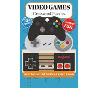 Video Games Crossword Puzzles: Crossword Puzzles with Easy to Read Print about Video Games, Computers, Technology and More | 6x9 inches, 110 pages | ... Nerds, Holidays, Vacations and Relaxation